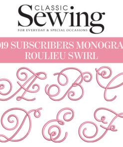 Roulieu Swirl Monogram Set