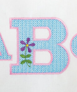 Alternative view of Cross Stitch Monogram Set