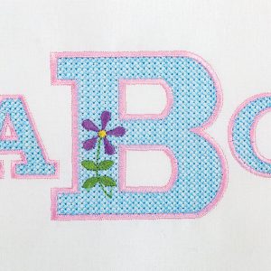 Alternative view of Cross Stitch Monogram Set