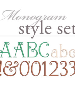 Simply Sweet Monogram Set