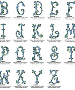 Floral Alphabet