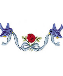 Birds, Lace & Rose