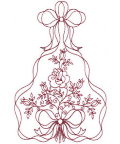 Ribbon-Framed Roses