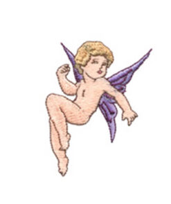 Painting Pansies and Garden Sprite