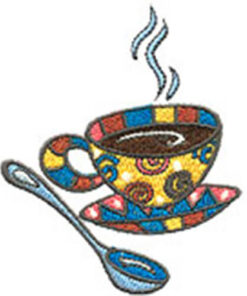 Cup O' Java and Floral Basket