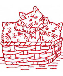 Kittens and Rooster