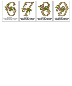 Rosebud Alphabet