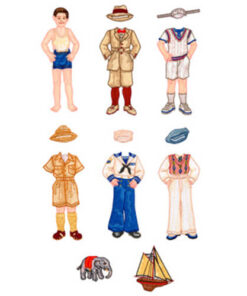 Campbell and Morgan Ross Paper Dolls