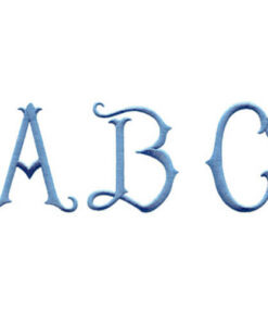 Large Plain Alphabet