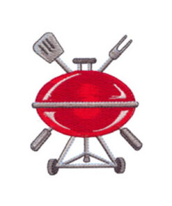 Barbecue Grill and Master of the Flames