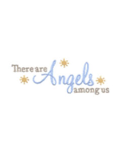 Young Angel Playing Violin and Angels Among Us