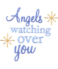 Young Angel Playing Violin 2 and Watching Over You