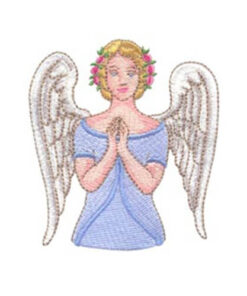 Angel with Hands Clasped and Messengers Sent by God