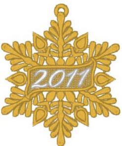 2011 Snowflakes and Dancing Reindeer