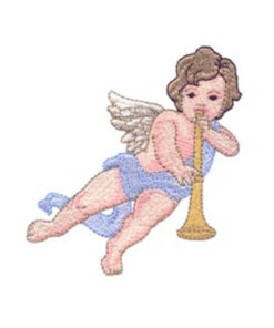 Angel 2 Playing Trumpet and Whispers of Love