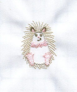 Baby Hedgehog, Fox, Owl and Chick with Mushroom