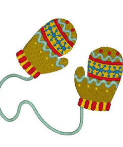 Mittens and Snowman & Snowwoman