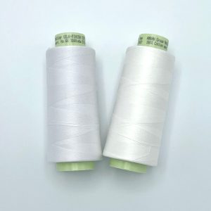 Mettler Silk Finish 60wt 3000yds White, Candlewich