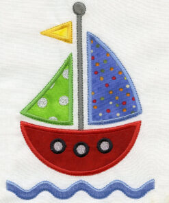 Kids Beach Applique by Kathy Drew