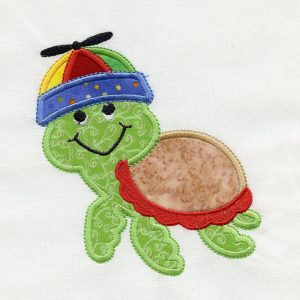 Kids Beach Applique by Kathy Drew