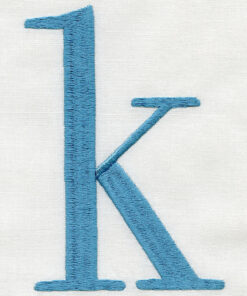 Hoffman Serif Alphabet