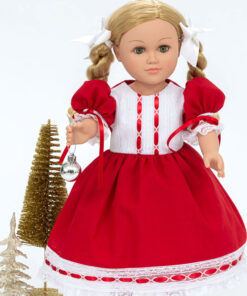 2021 Doll Club with Connie Palmer Noel Christmas Dress