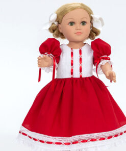 2021 Doll Club with Connie Palmer Noel Christmas Dress