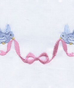 Springtime Designs - bluebirds and ribbon