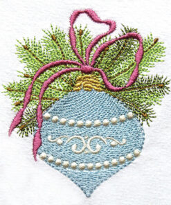Evergreen Collection holiday machine embroidery Kathy Drew