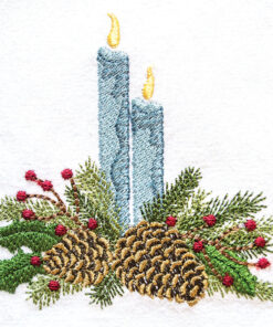 Evergreen Collection holiday machine embroidery Kathy Drew
