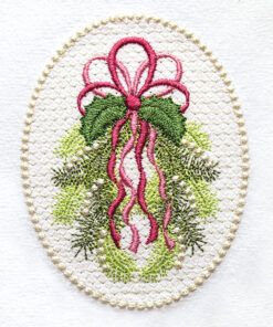 Evergreen Collection holiday machine embroidery Kathy Drew