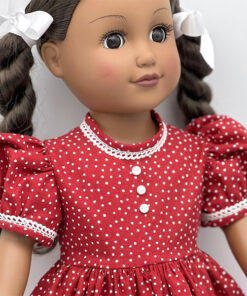Dotty dress The Doll Club with Connie Palmer