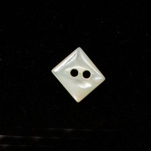 3/8" Square Diamond – 2-Hole Heirloom Buttons (Set of 6)