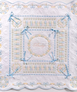 Baby Chicks and Bows quilt
