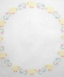 Large Circle of Chicks and Florals