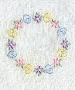 Circle of Eggs and Florals