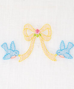 Bluebirds with Yellow Bow
