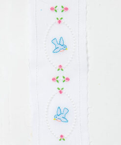 Bluebird in Granitos Oval Vertical Insertion