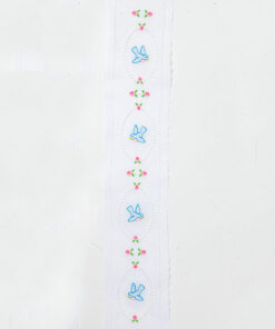 Bluebird in Granitos Oval Vertical Insertion combined