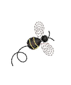 Single Bee Motif