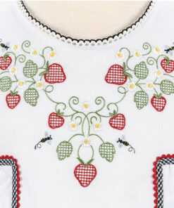 Strawberry Summer Yoke Design - Chloe Size 6-8