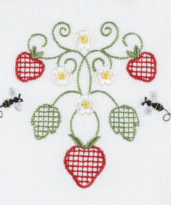 Alternative view of Strawberry Summer Yoke Design - Chloe Size 6-8