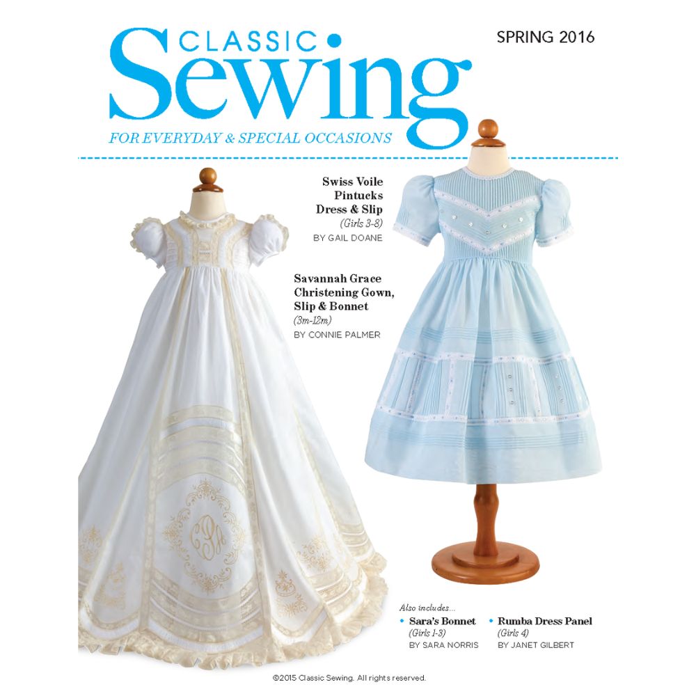 Classic Sewing Spring 2016 Pattern Envelope  The Sewing Collection